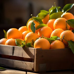 Navelinas Ecológicas. Caja de naranjas de mesa